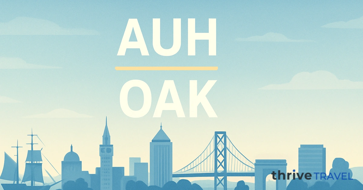 Abu Dhabi to Oakland