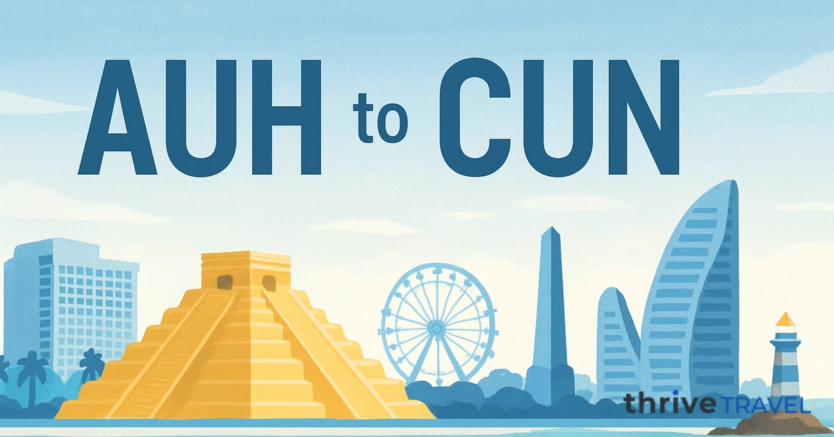 Abu Dhabi to Cancun