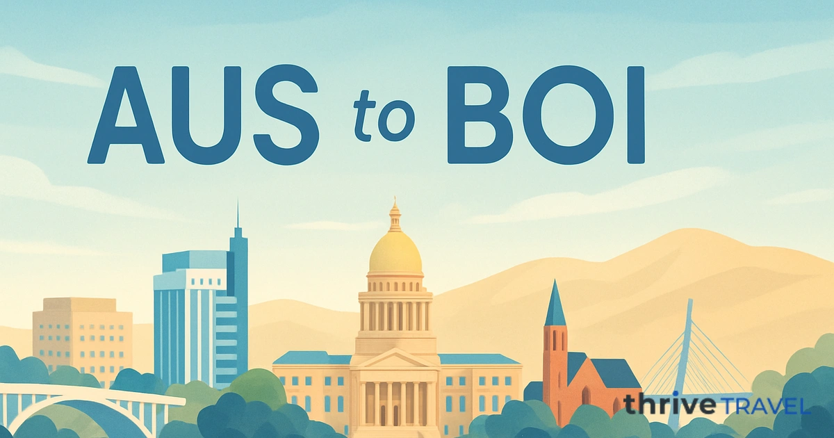 Austin to Boise