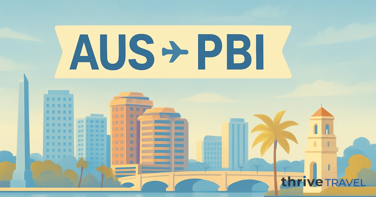 Austin to West Palm Beach