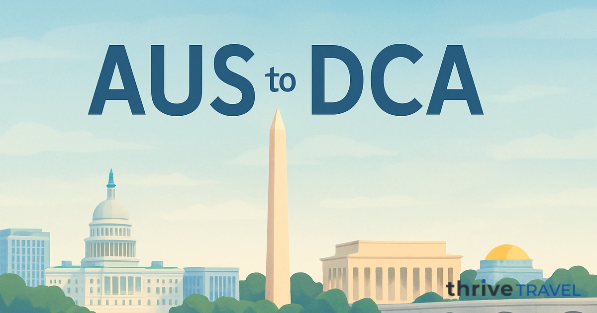 Austin to Washington