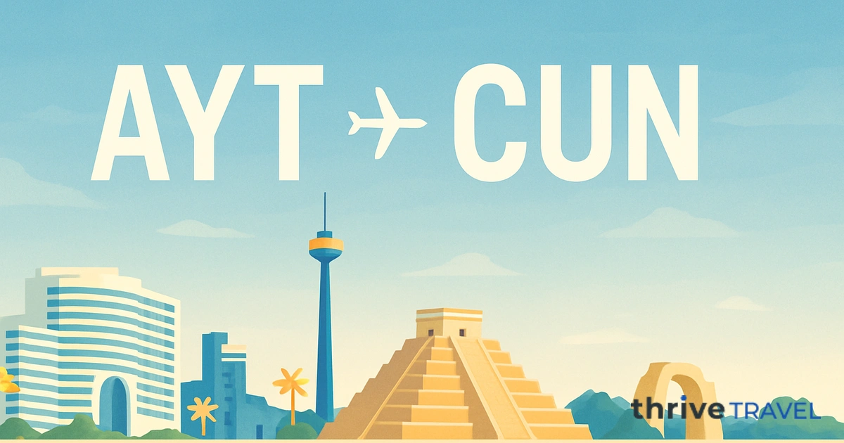 Antalya to Cancun
