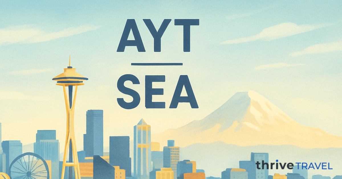 Antalya to Seattle