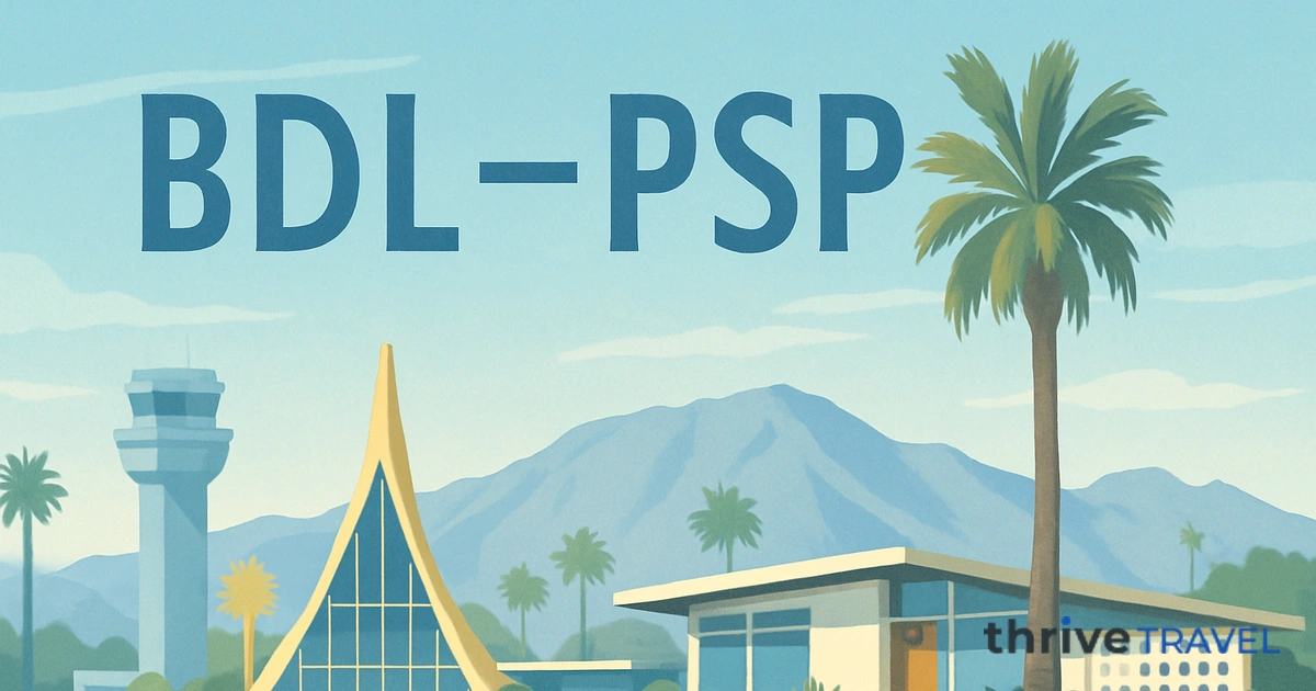 Hartford to Palm Springs