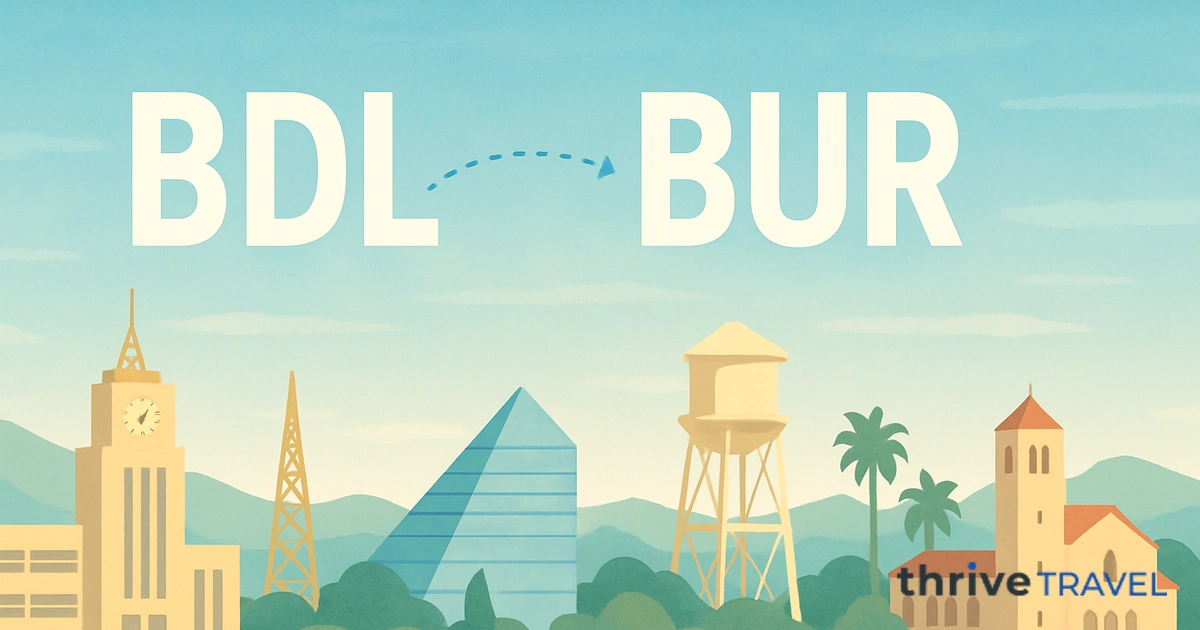 Hartford to Burbank
