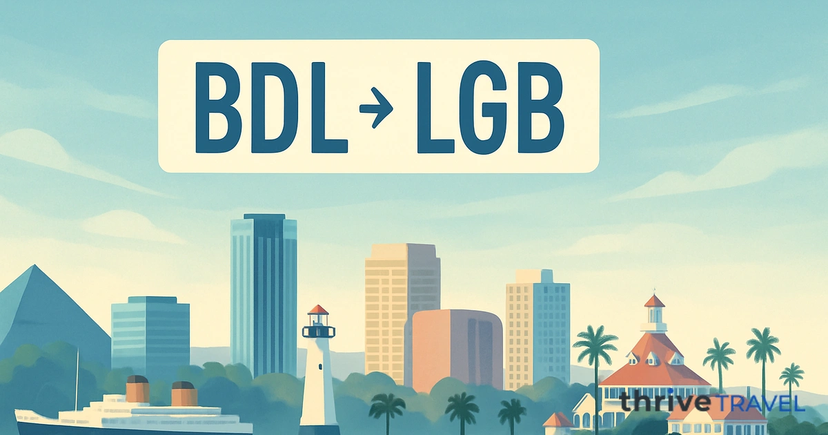 Hartford to Long Beach