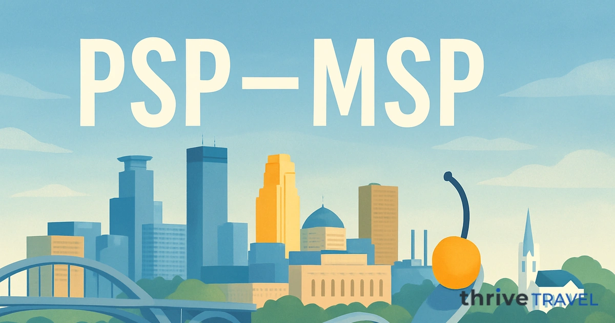 Palm Springs to Minneapolis