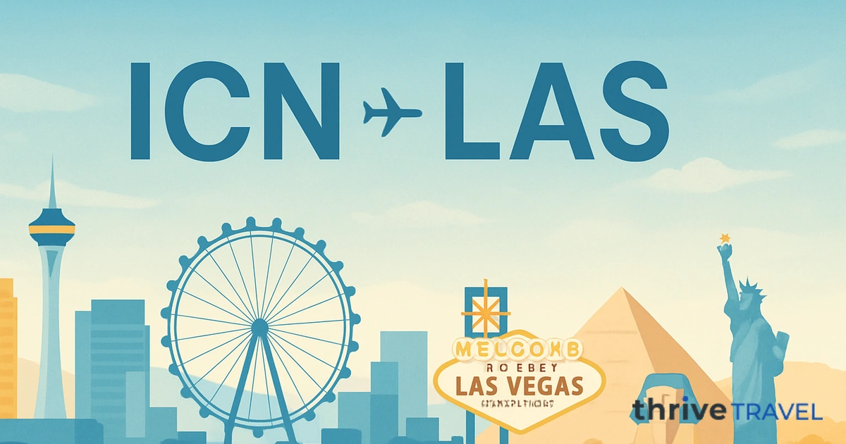 Seoul to Las Vegas
