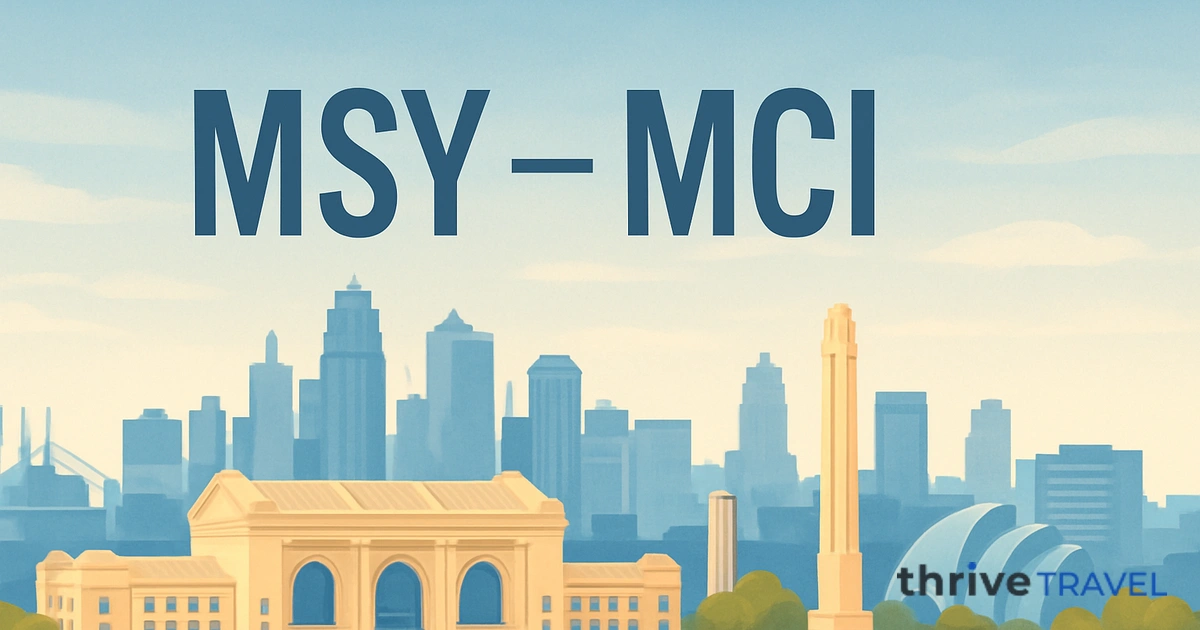 New Orleans to Kansas City