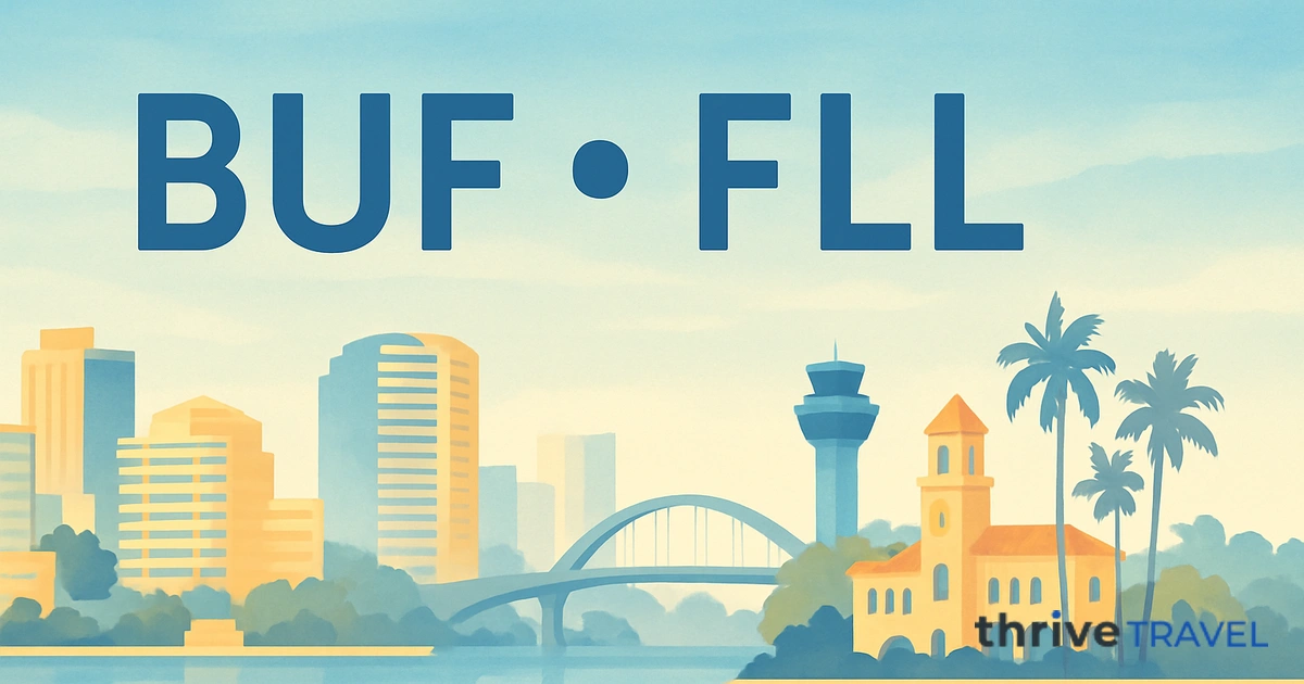 Buffalo to Fort Lauderdale