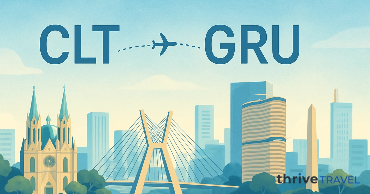 Charlotte to São Paulo