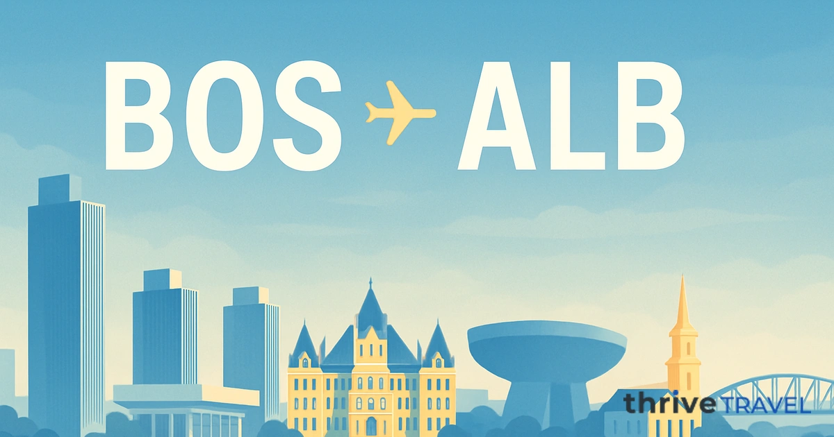 Boston to Albany