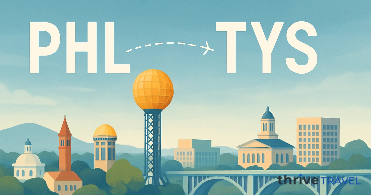 Philadelphia to Knoxville