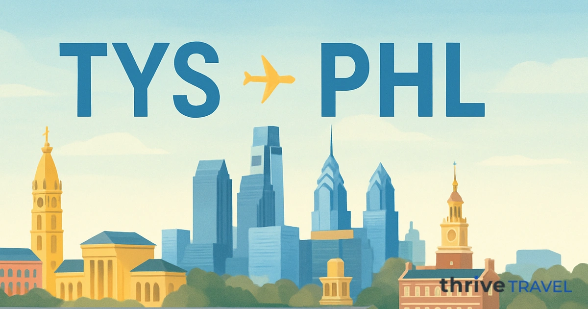 Knoxville to Philadelphia