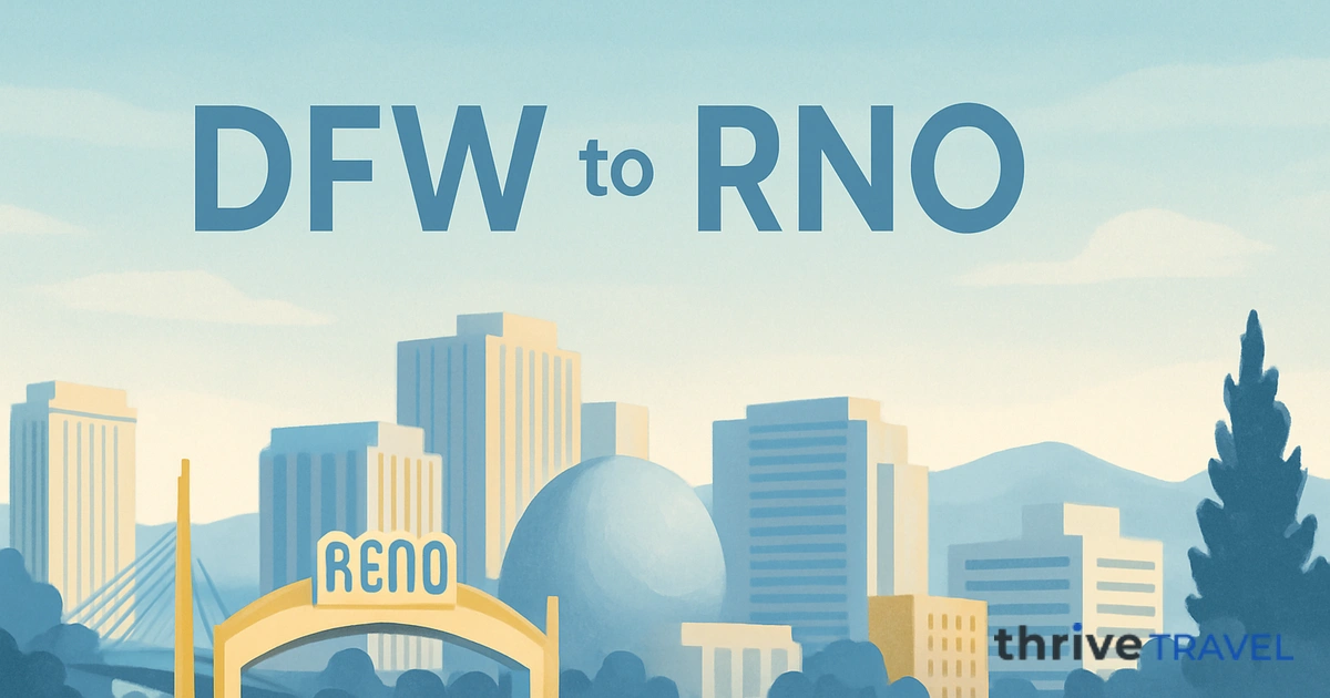 Dallas to Reno