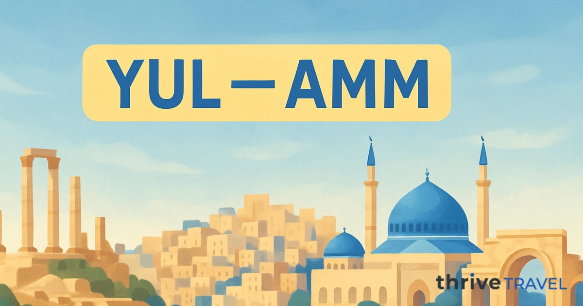Montreal to Amman