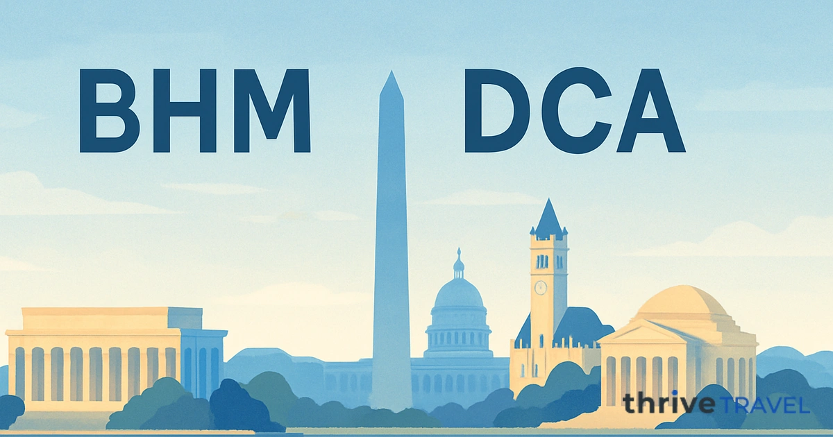 Birmingham to Washington