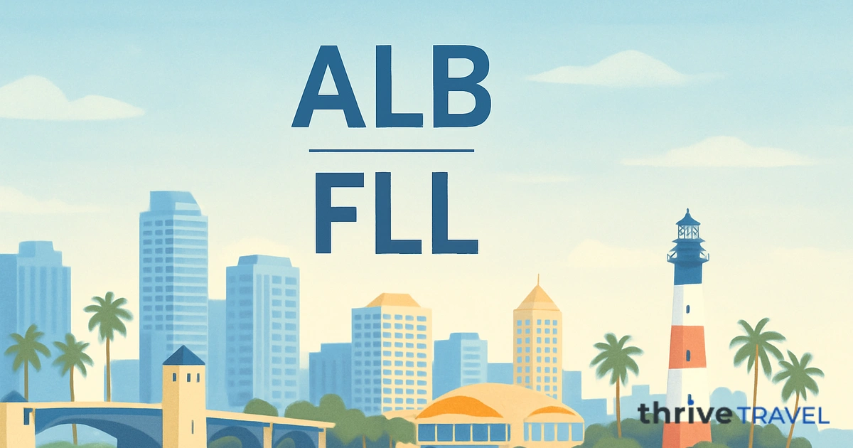Albany to Fort Lauderdale