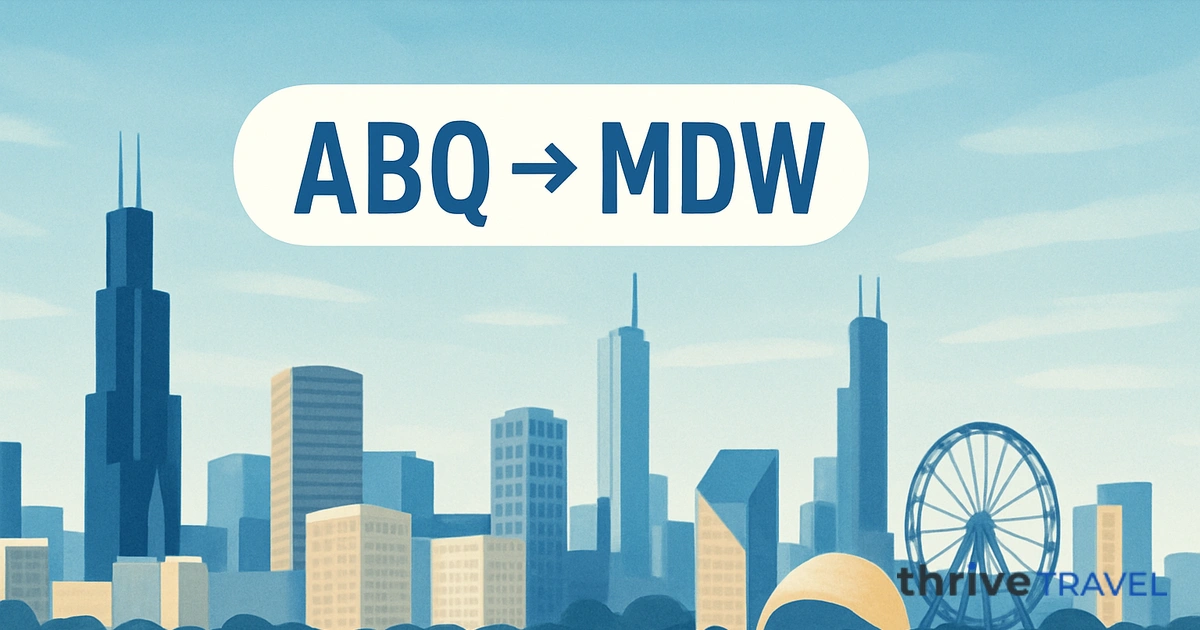 Albuquerque to Chicago