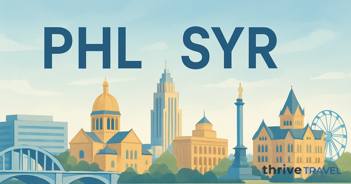 Philadelphia to Syracuse