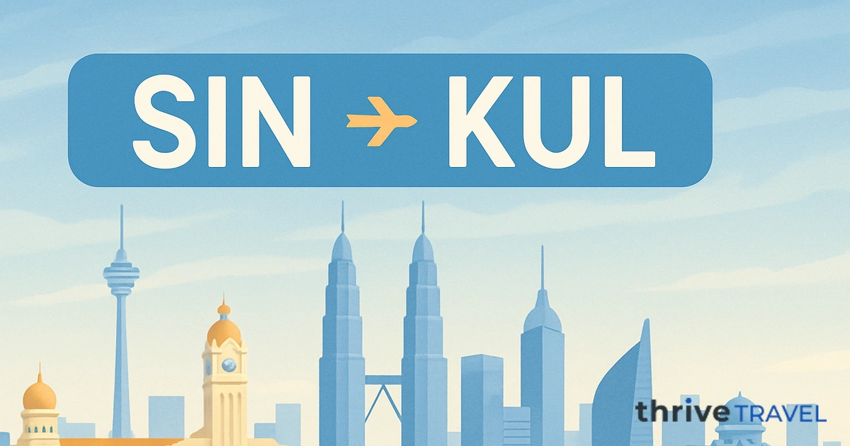 Singapore to Kuala Lumpur