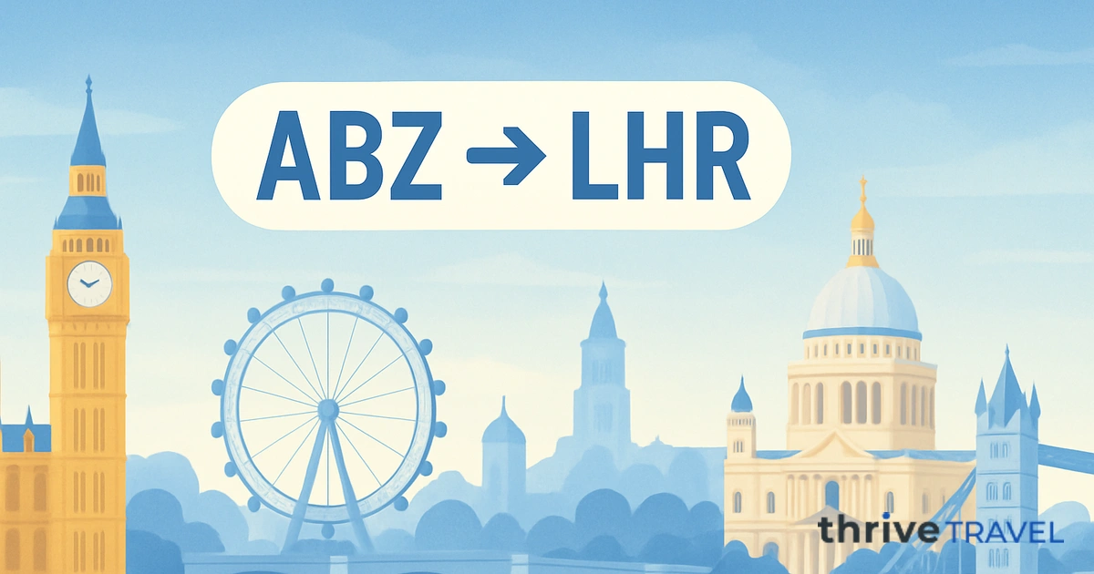 Aberdeen to London