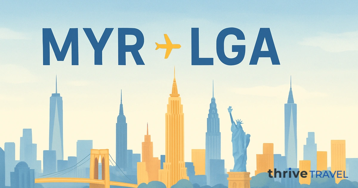 Myrtle Beach to New York