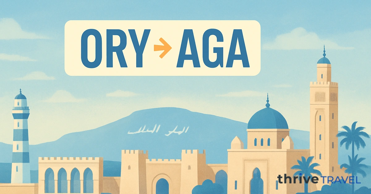 Paris to Agadir