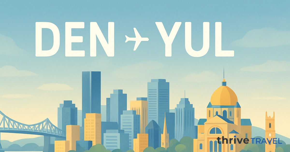 Denver to Montreal