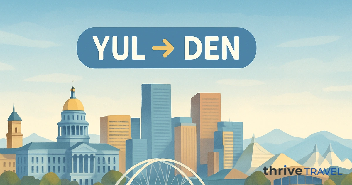 Montreal to Denver