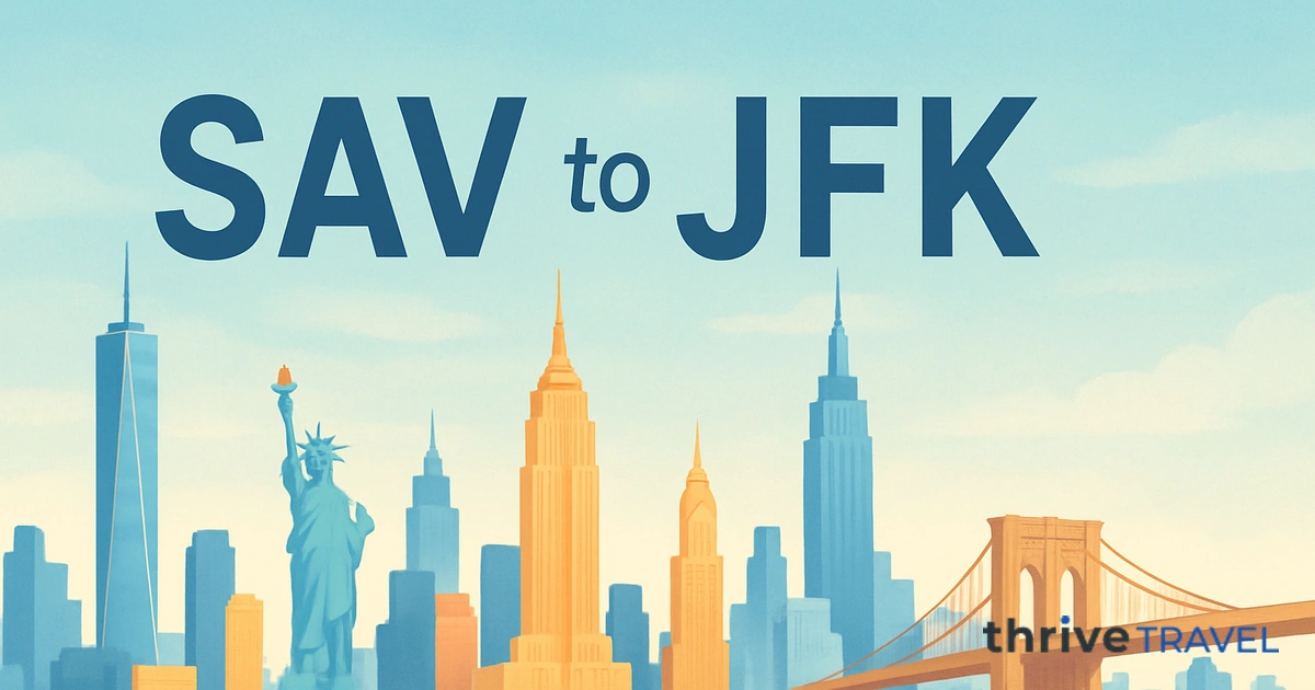 Savannah to New York