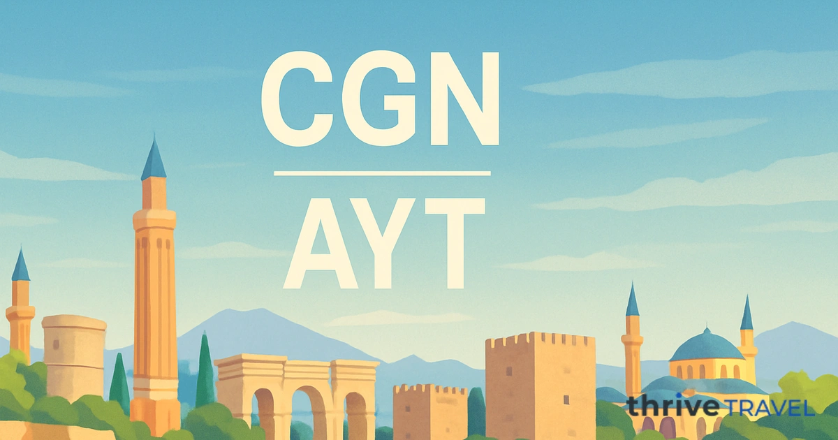 Cologne to Antalya