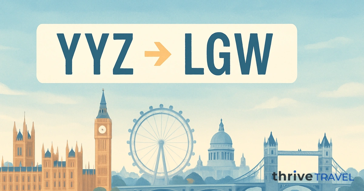 Toronto to London