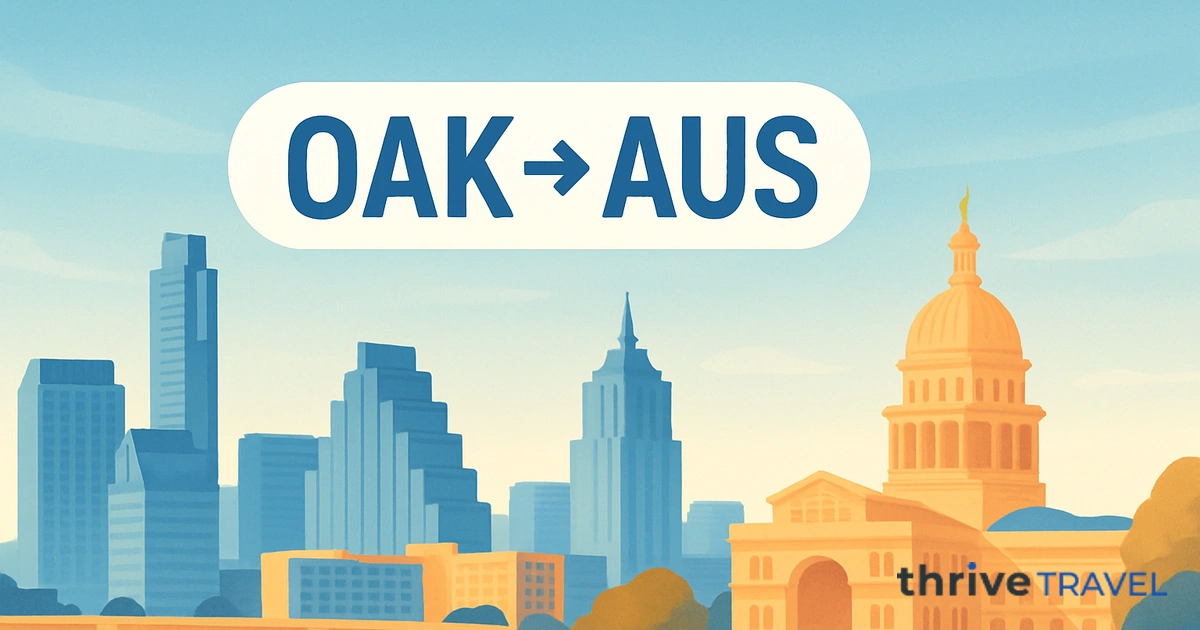 Oakland to Austin
