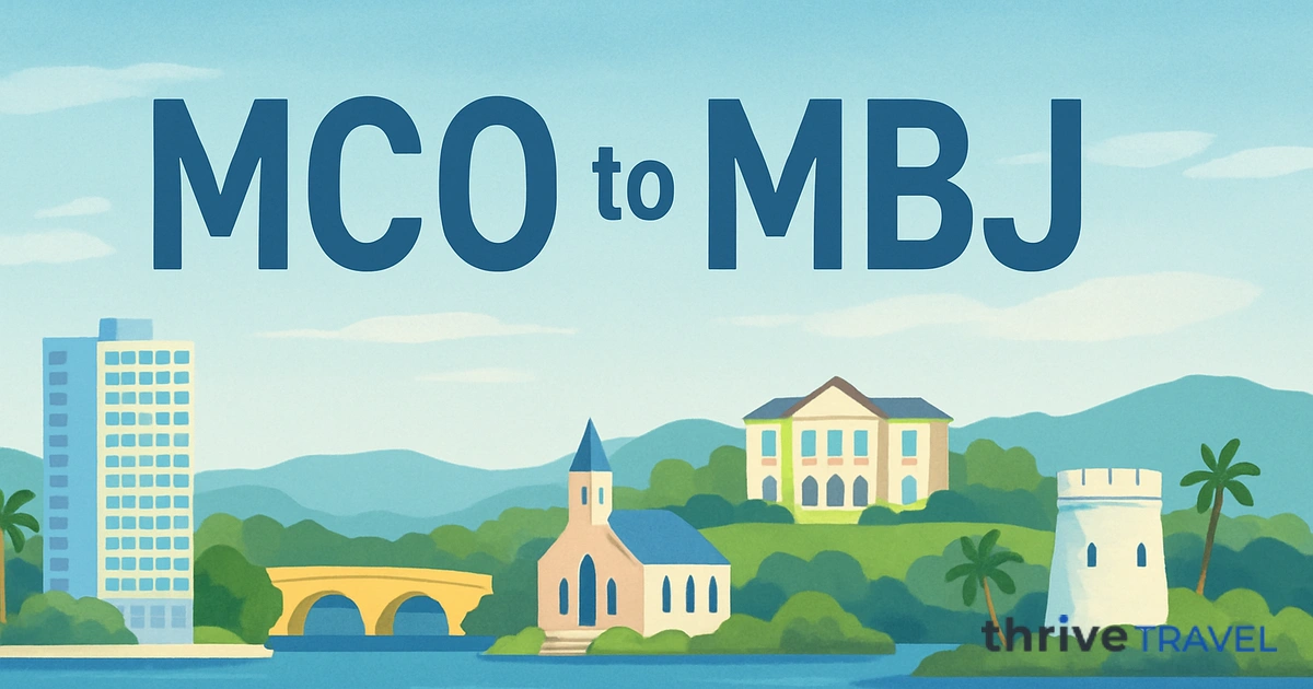 Orlando to Montego Bay