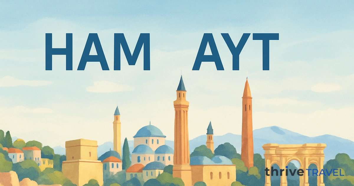 Hamburg to Antalya