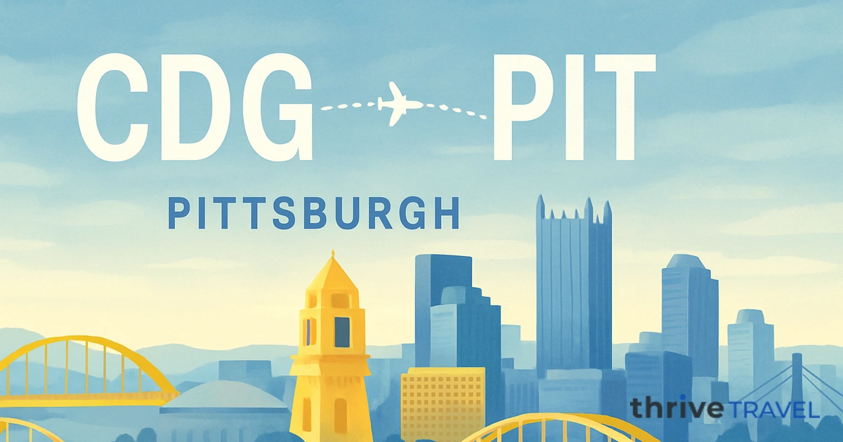 Paris to Pittsburgh