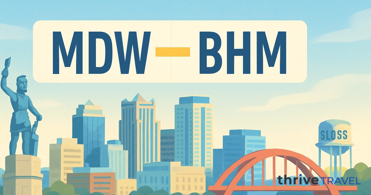 Chicago to Birmingham