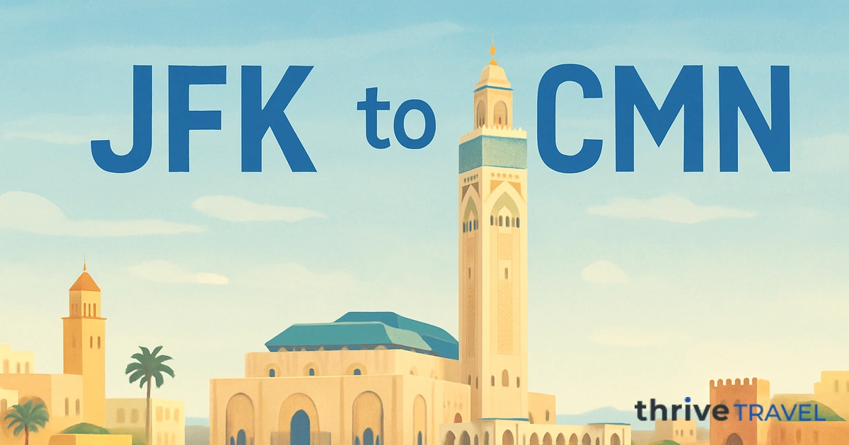 New York to Casablanca