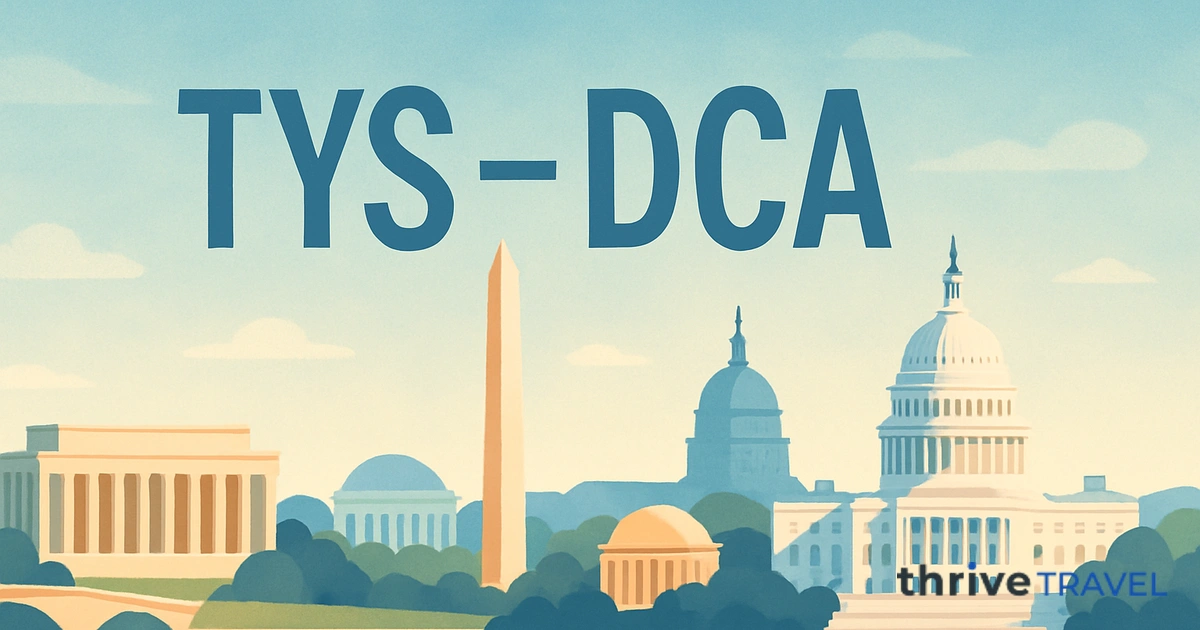 Knoxville to Washington D.C.
