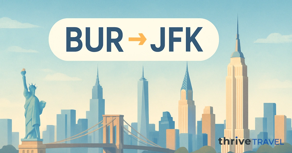 Burbank to New York