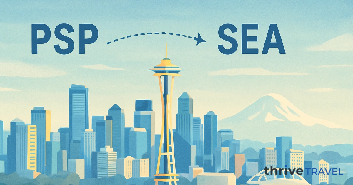 Palm Springs to Seattle