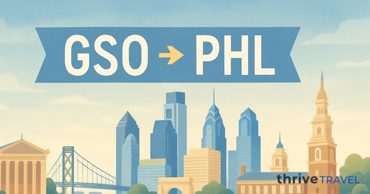 Greensboro to Philadelphia