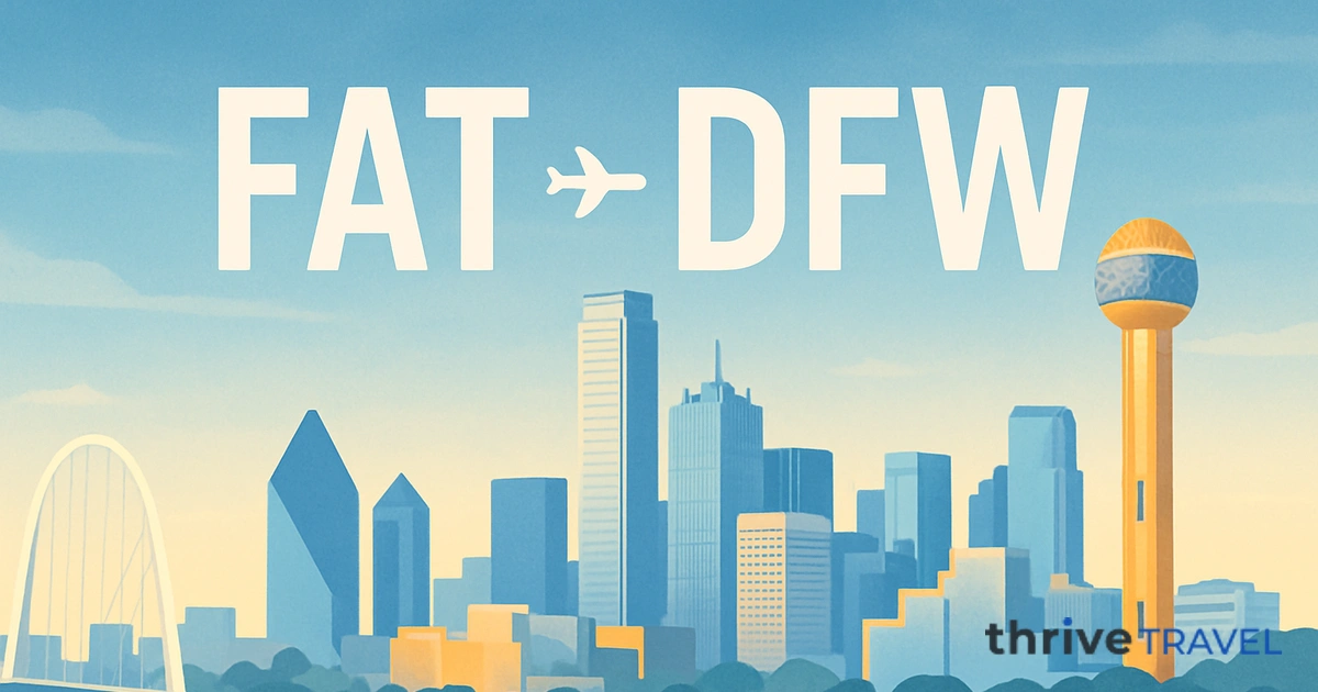 Fresno to Dallas