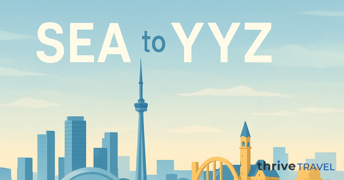 Seattle to Toronto
