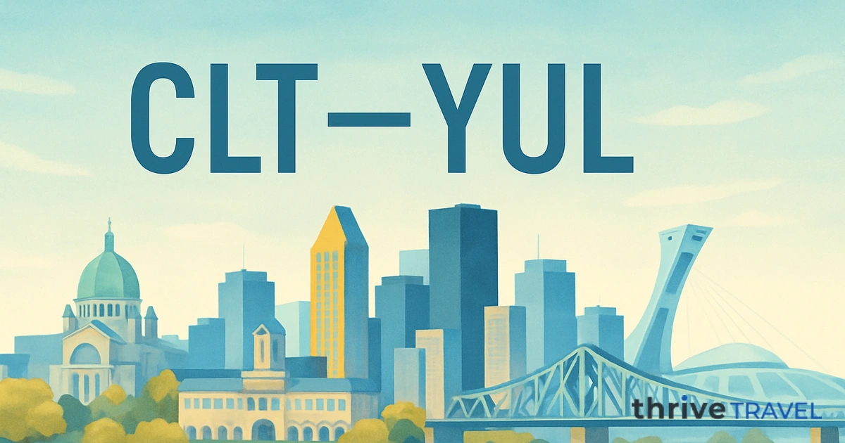 Charlotte to Montreal