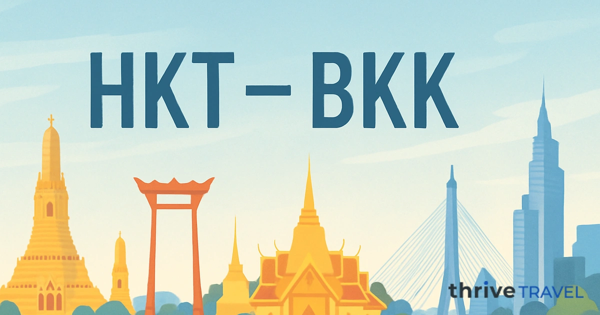 Phuket to Bangkok