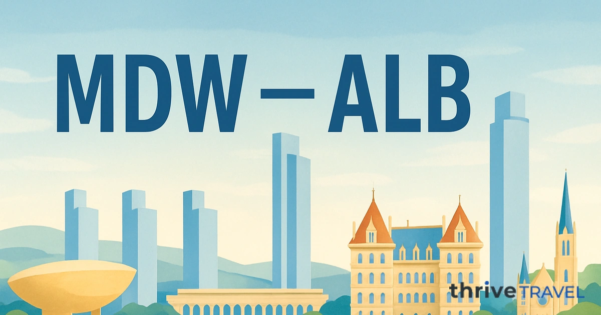 Chicago to Albany