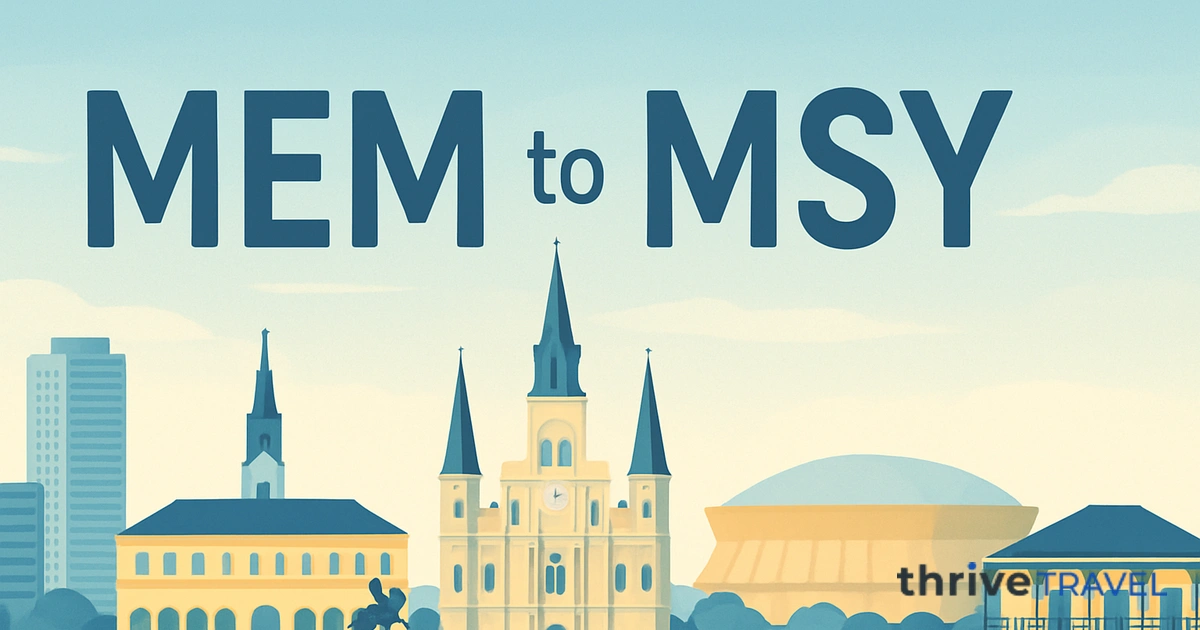 Memphis to New Orleans