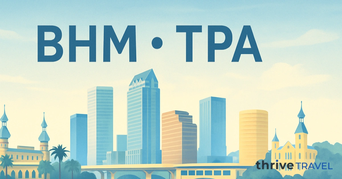 Birmingham to Tampa